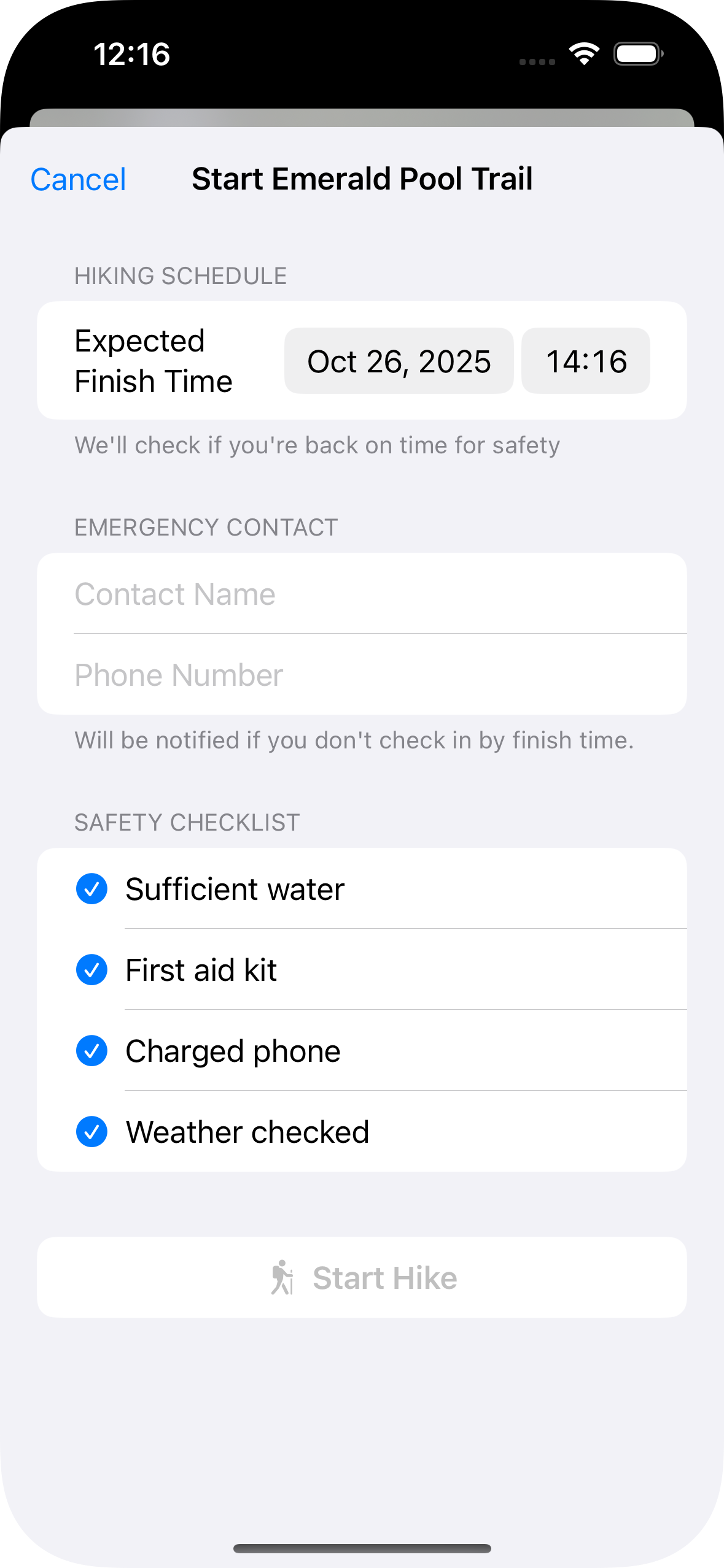 Check in so loved ones know you're safe